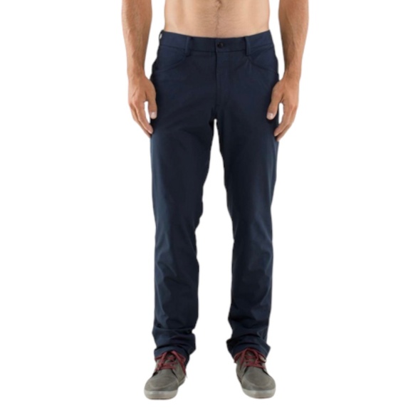 Lululemon Navy Mission Pant, Size 34 - Picture 1 of 15